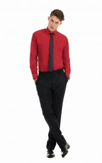 Poplin Shirt Smart Long Sleeve / Men