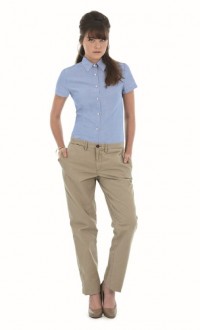 Oxford Shirt Short Sleeve / Women