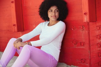 Lady-Fit Crew Neck T FOTL 61-384-0