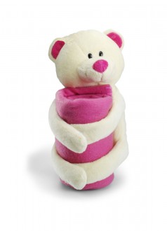 Soft Toy Miś ´Fred´ z kocem 8088