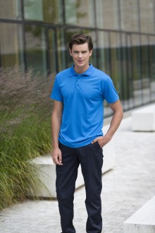 Polo Cooltouch Textured Stripe Henbury H473