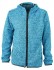 Męska kurtka polarowa z kapturem Knitted Fleece Hoody