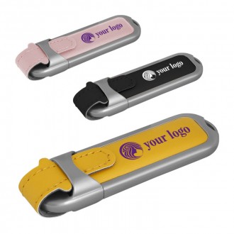 Pendrive skórzany