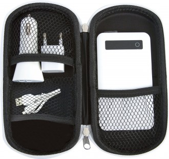 Zestaw - power bank 5000 mAh, ładowarka i wtyczka