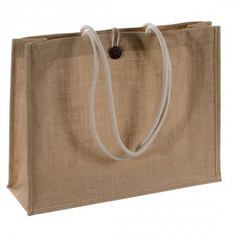 Torba z juty typu shopper ekologiczna